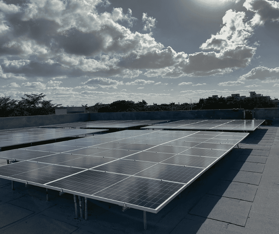 Commercial Solar Power Installation