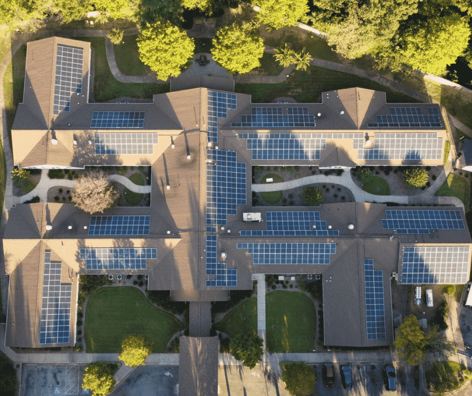 Go Solar Power Solar Installation Nursing Care Facility