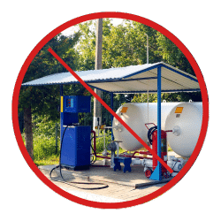 no fuel with powerwall