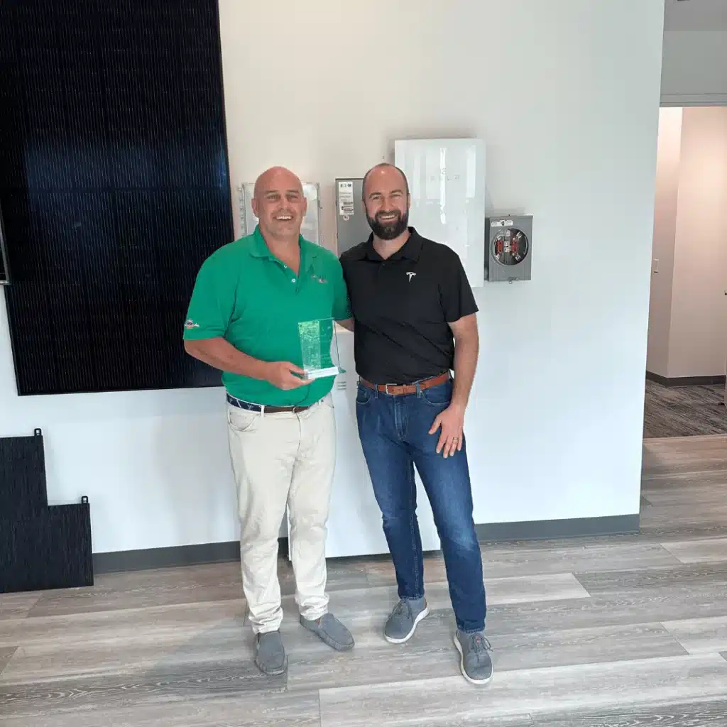 Go Solar Power Earns Tesla Installation Excellence Award! 1 Go Solar Received Award