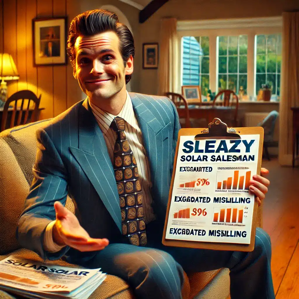 How to Choose the Right Solar Power Company – Know Before You Go Solar 2 bad sales guy trying to make a bad solar deal