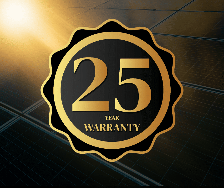 25 Year of Solar Warranty