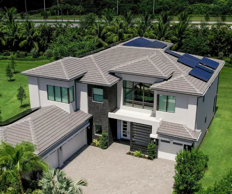 beautiful bigger home using solar power