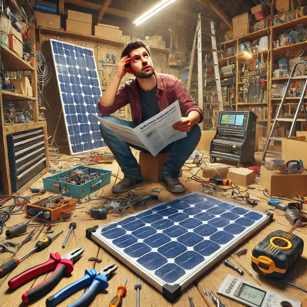 DIY Solar Panels: The Hidden Risks and Challenges 1 Complex Solar Installation