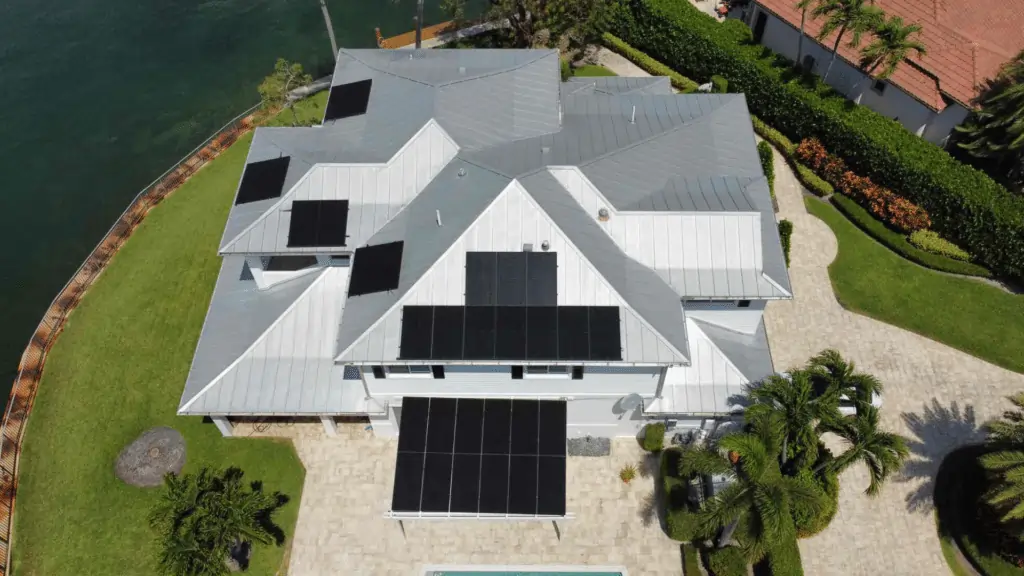 boca raton solar and pergola installation