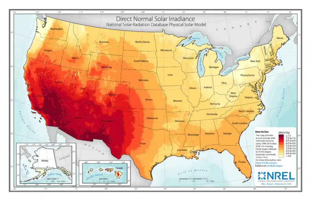 Normal Solar Irradiance
