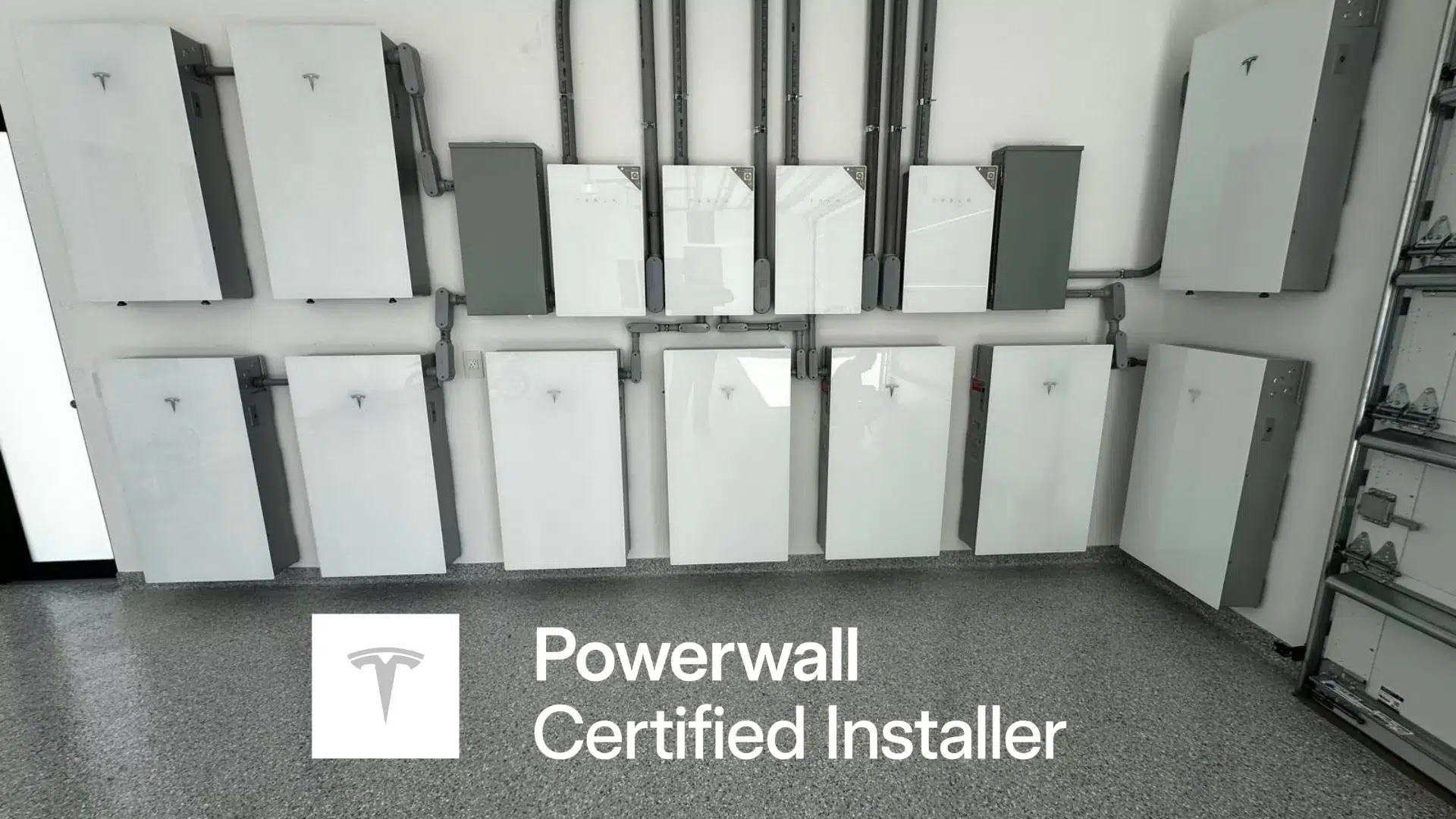 Solar Powerwalls Tesla