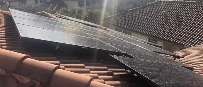 Go Solar Installation Roof View