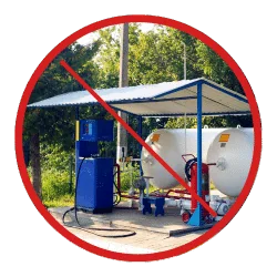 no fuel with powerwall
