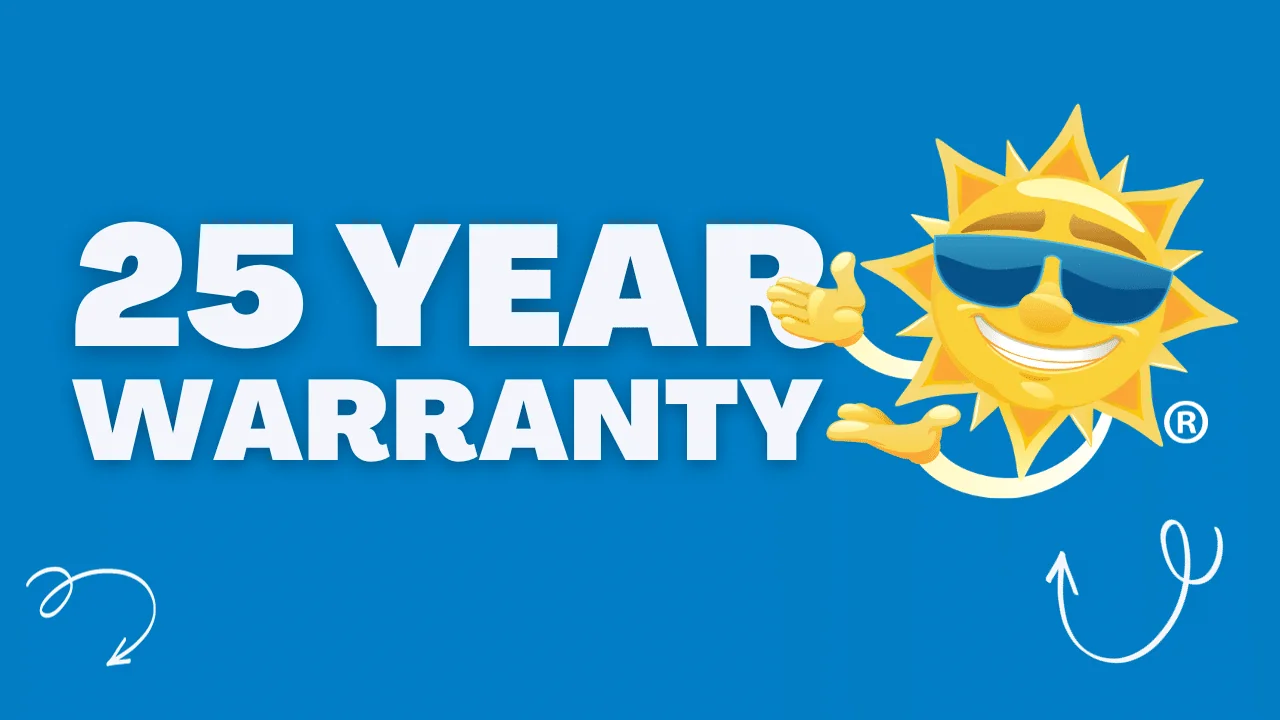 25 Year Bumper to Bumper Warranty