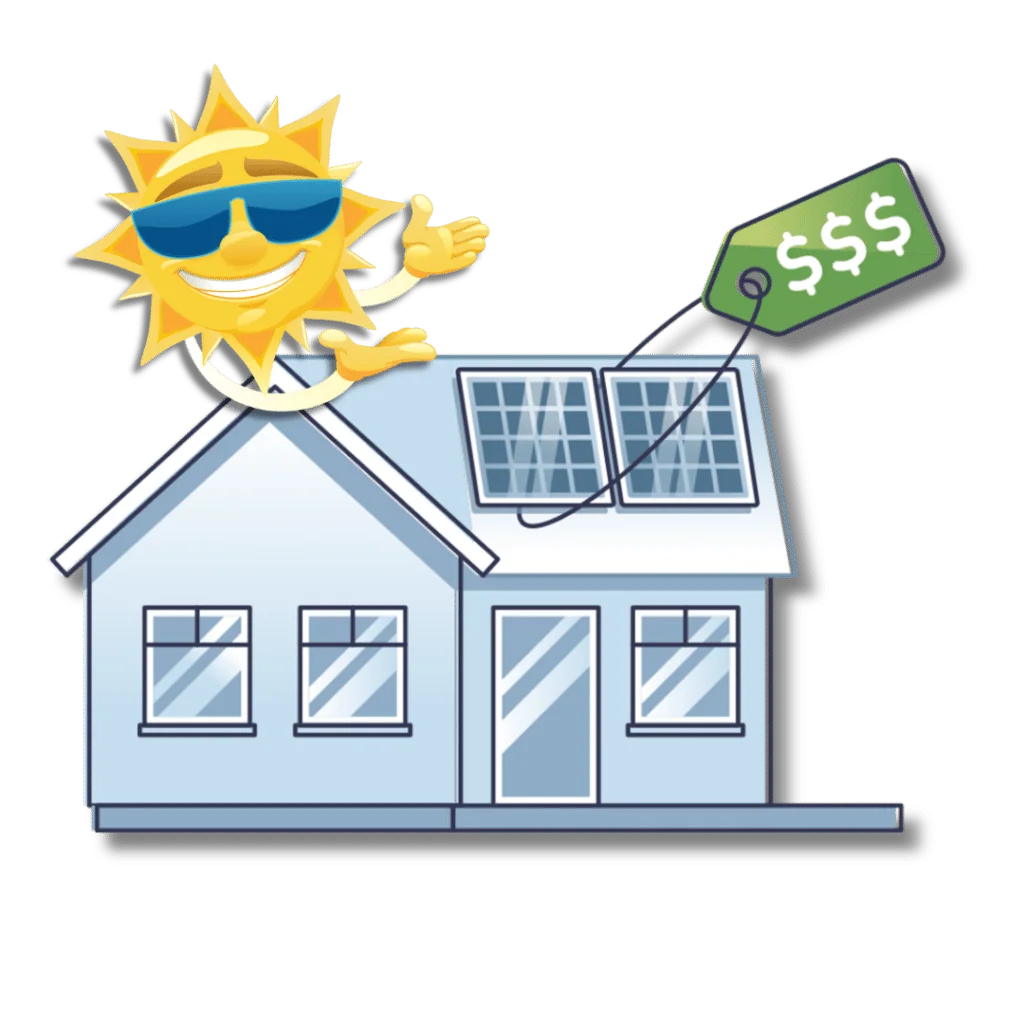 solar as a service on a home savings
