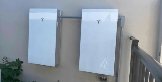 2 Tesla Powerwall Attached
