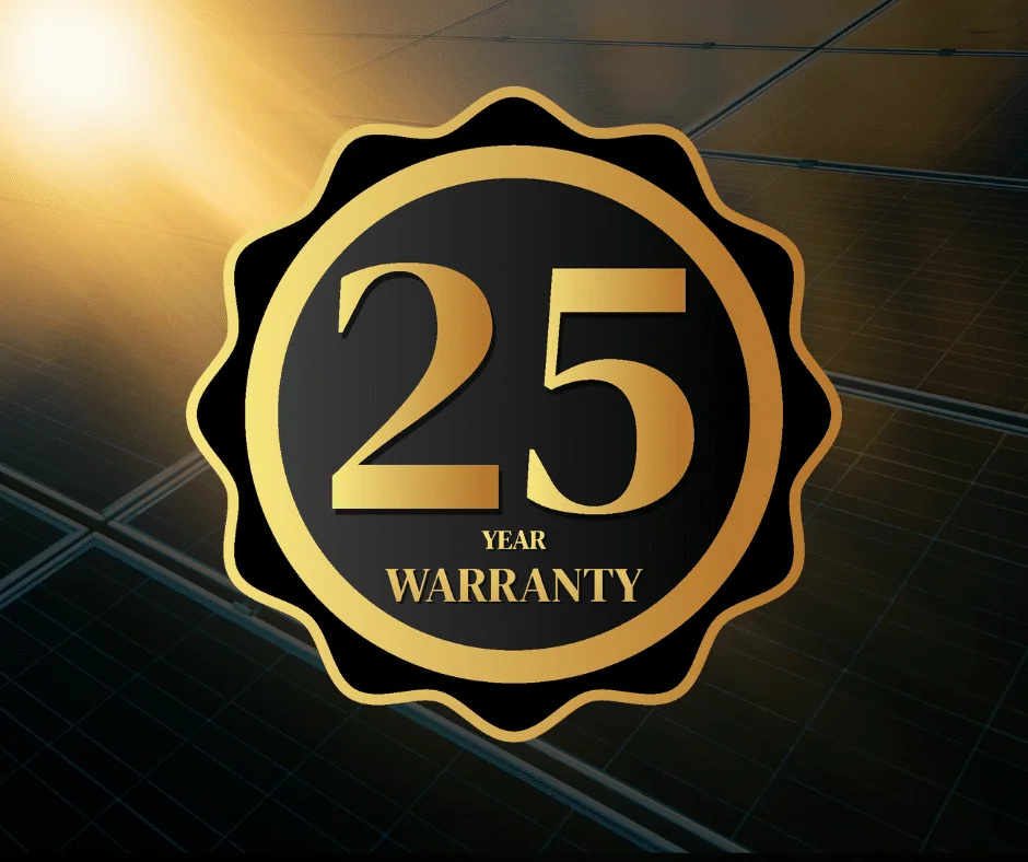 25 Year of Solar Warranty