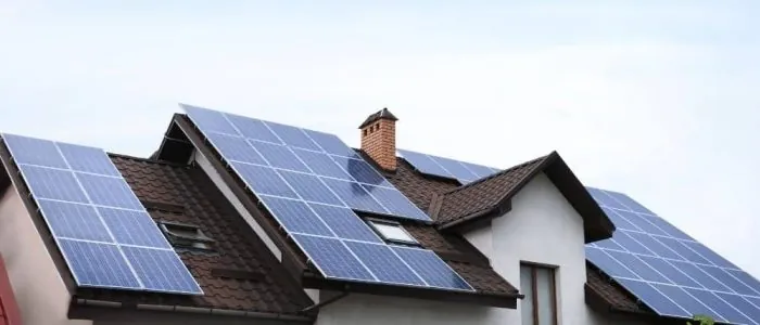 Solar Panel Setup Roof Home